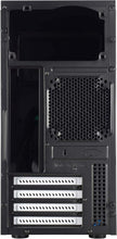 Load image into Gallery viewer, Brushed Aluminum Mini Tower Case with Vertical Storage Solution for PCs