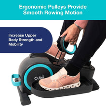 Load image into Gallery viewer, Whisper-Quiet Compact Elliptical with Upper Body Resistance - Ideal for Home Use