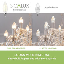 Load image into Gallery viewer, Energy-Efficient 48-Pack E12 2700K Dimmable LED Bulbs for Chandeliers