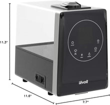 Load image into Gallery viewer, Indoor Comfort: 6L Ultrasonic Humidifier &amp; Essential Oil Diffuser with Timer