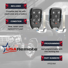 Load image into Gallery viewer, Durable Keyless Entry Remote for Chevy Suburban/Tahoe &amp; GMC Yukon + XL 2015-2020