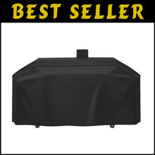 Load image into Gallery viewer, Secure-Fit Heavy-Duty Black Grill Cover for 4in1 Combo Grills - 79" Dimensions