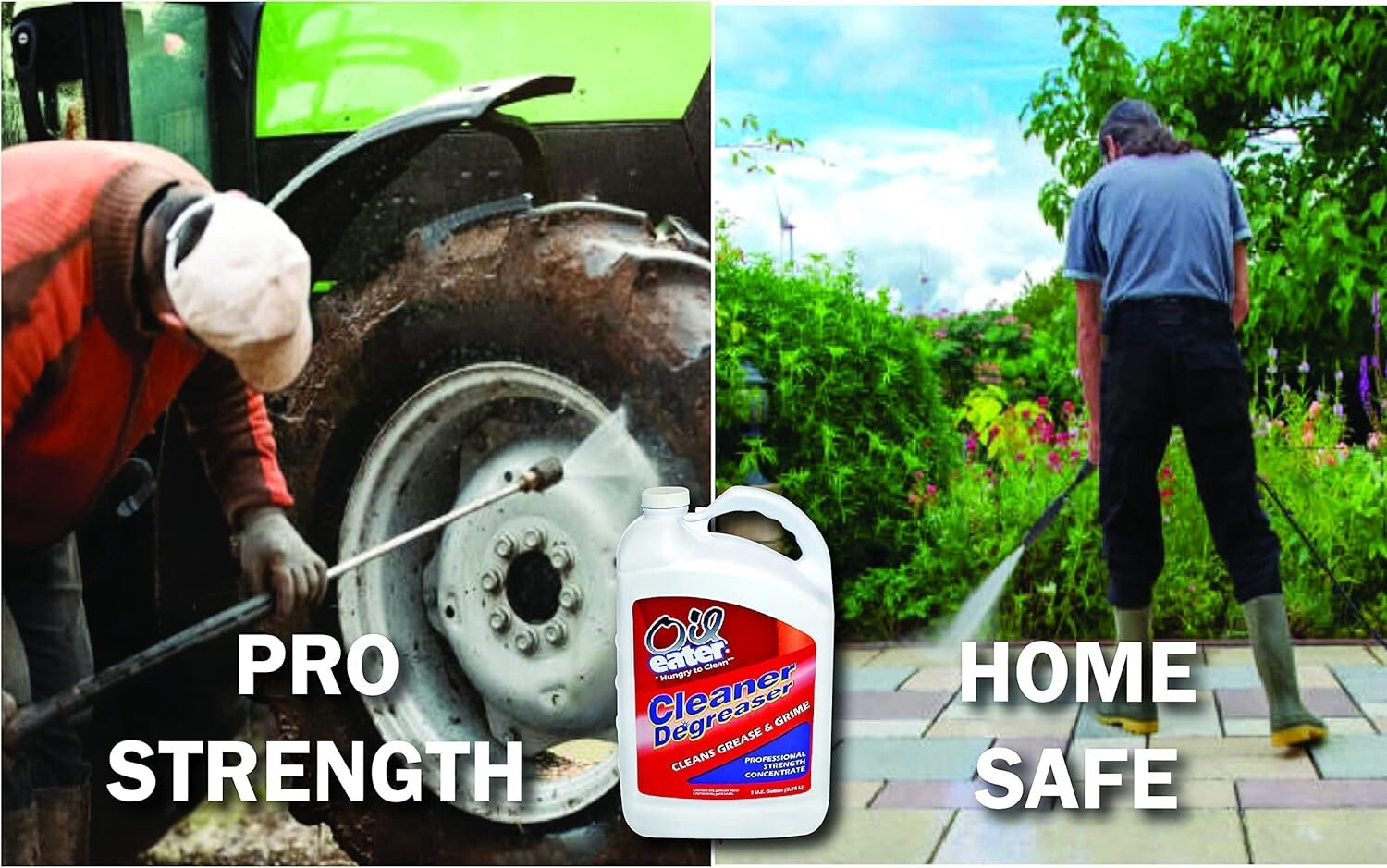 Powerful 5 Gallon Non-Abrasive Degreaser - Safe for All Surfaces, Lemon Scented