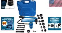 Load image into Gallery viewer, Lightweight 24 lbs Hydraulic Punch Set - Includes 6 Precision Dies for Easy Use