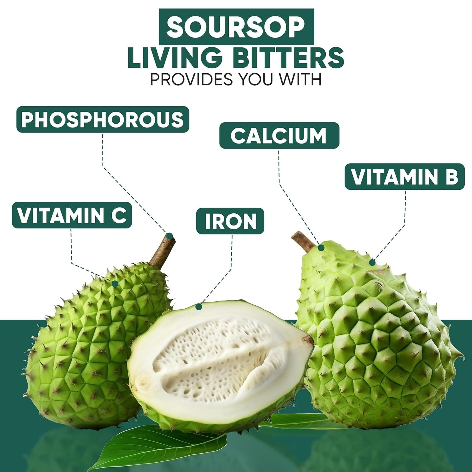 2-Pack Soursop Bitters for Digestive Health - Ideal for Wellness Enthusiasts
