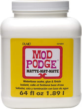 Load image into Gallery viewer, Durable Matte Craft Sealer &amp; Glue - 64 oz., Perfect for DIY Projects &amp; Décor