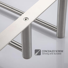 Load image into Gallery viewer, Brushed Nickel 3-Tier Stainless Steel Ladder Towel Rack for Modern Bathrooms