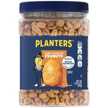 Load image into Gallery viewer, Honey Roasted Peanuts 34.5 oz Jars in 6PK - Sweet, Salty, and Nutritious