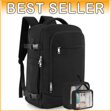 Load image into Gallery viewer, Ergonomic Travel Backpack with Packing Cubes - 40L Waterproof Adventure Bag