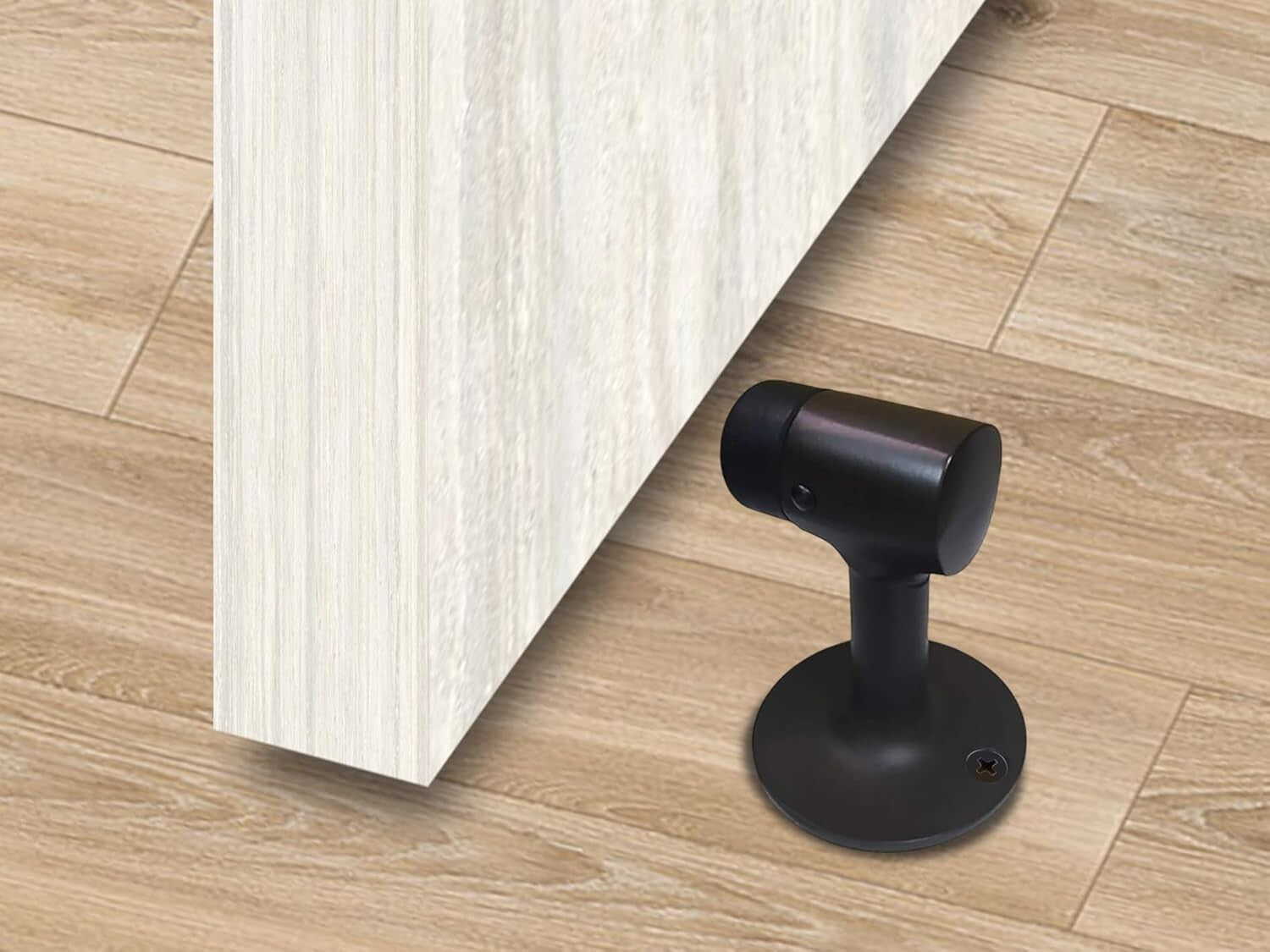 Classic Brass Door Stop 2 Pack - 3" Height Oil-Rubbed Bronze for Timeless Decor