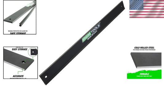 Precision 24" Cold Rolled Steel Straight Edge ±0.001" for Engine Inspections