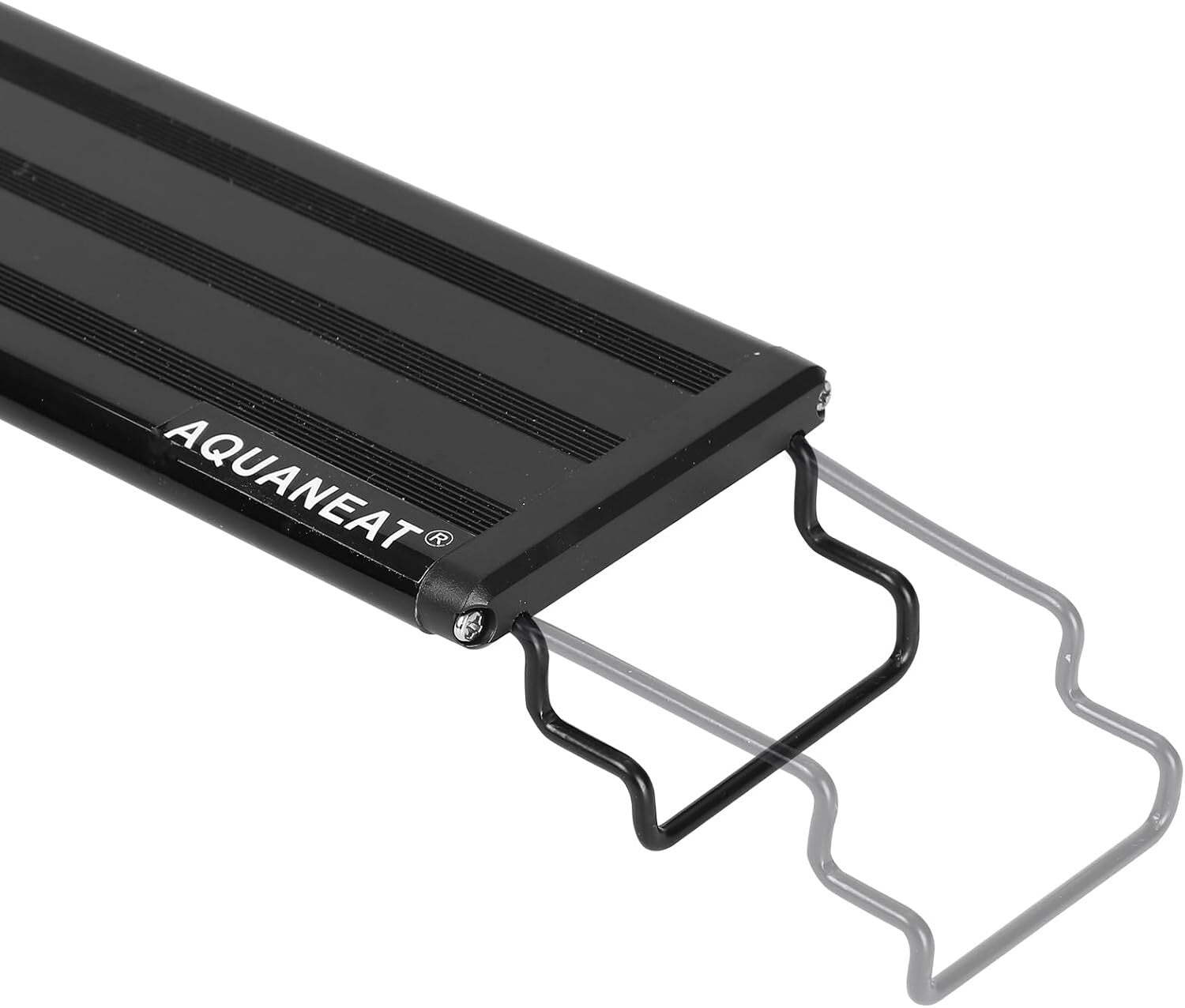 Polished Aluminum LED Aquarium Light for 48-54 Inch Tanks – 2400 Lumen