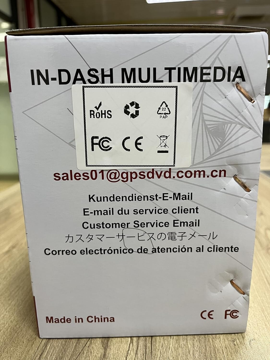 7-Inch HD Touchscreen Car Stereo with Bluetooth, GPS, Backup Camera - Double Din