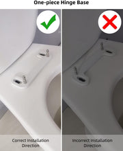 Load image into Gallery viewer, White Elongated Toilet Seat with Quick Release - Premium Quiet Close Design