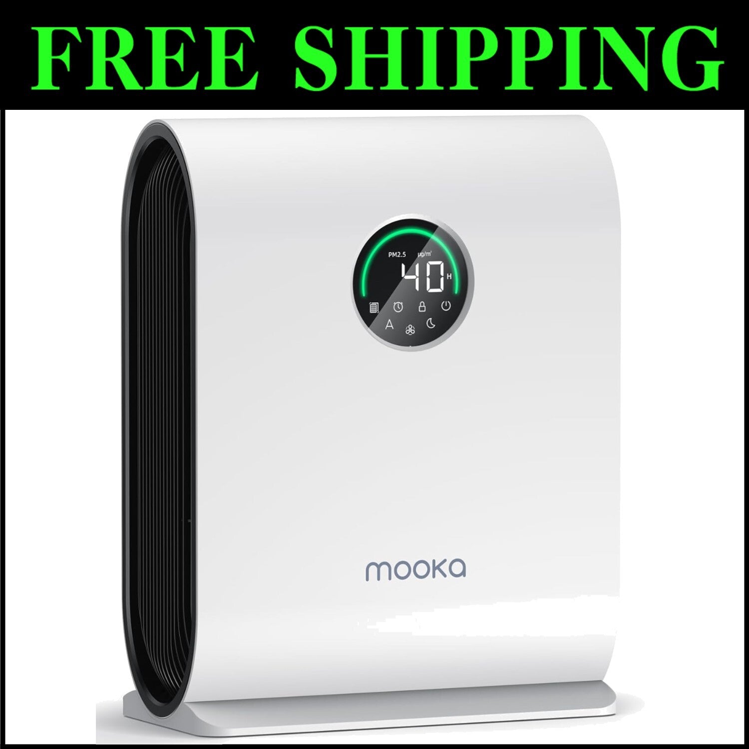 Room Air Purifier with 3-Layer HEPA System – Perfect for Dust, Odors & Smoke