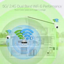 Load image into Gallery viewer, Advanced Dual-WiFi PTZ Camera System with Night Vision &amp; 1TB Surveillance HDD