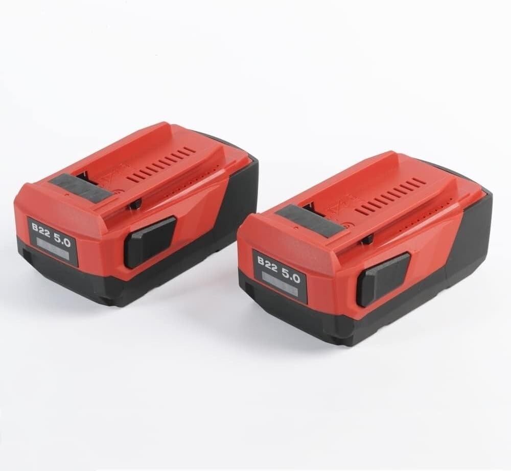2 Pack 22V Lithium-Ion Batteries for Hilti B22 - High Capacity & Extended Use