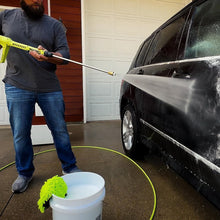 Load image into Gallery viewer, ZillaGreen 25 ft Pressure Washer Hose with M22 Fittings - 3100 PSI Flexibility