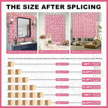 Load image into Gallery viewer, Stunning Pink Floral Wall Panels (12 Pieces) - Perfect for Weddings &amp; Parties