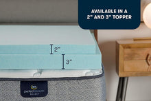 Load image into Gallery viewer, Gel-Infused Cooling Queen Mattress Pad - 100% Memory Foam Pressure Relief Topper