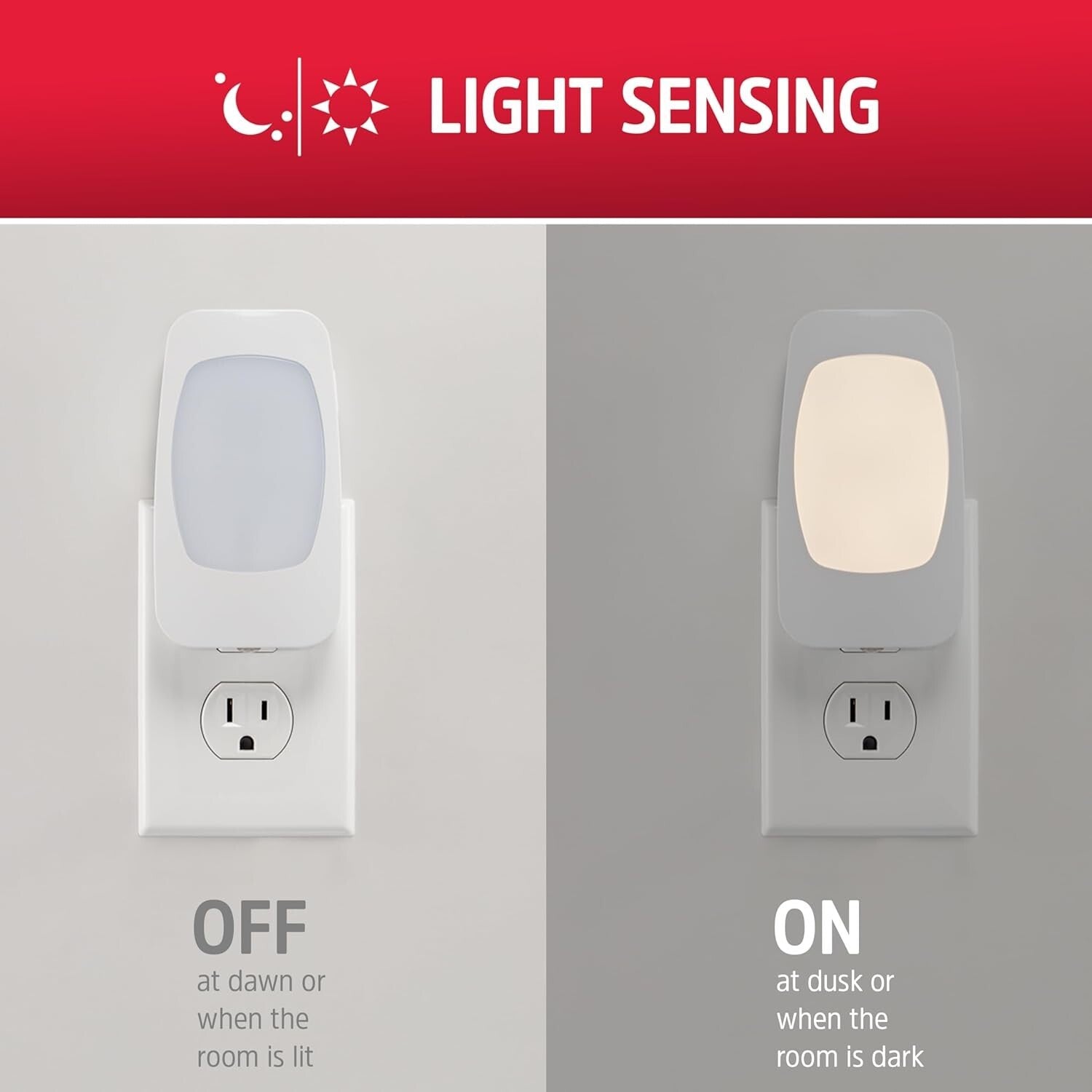 Versatile 4-in-1 LED Night Light Set - Plug-in, Rechargeable, Emergency Ready