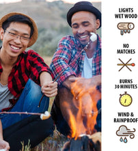 Load image into Gallery viewer, Weatherproof Firestarter - Campfire, Grill &amp; BBQ Tool for All Conditions