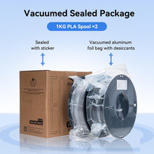 Load image into Gallery viewer, Premium 3D Printer PLA Filament 1.75mm 4KG - 4 Pack Black, Clog-Free &amp; Accurate