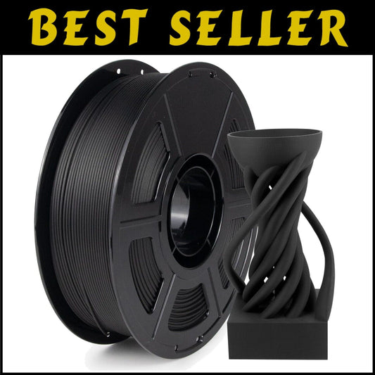 Precision PA6-CF Carbon Fiber Nylon Filament 1.75mm - Ideal for Functional Parts