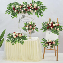 Load image into Gallery viewer, Natural-Looking 20 Faux Green Leaf Garland Branches for Versatile Arrangements