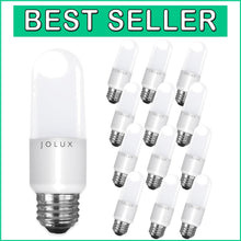 Load image into Gallery viewer, 800 Lumen LED Stick Bulbs - Energy-Efficient, 12-Pack, 11,000 Hour Lifespan