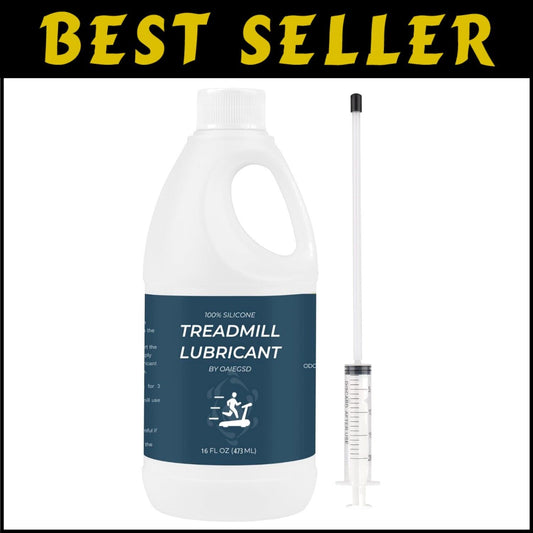 Premium 16 oz Treadmill Lubricant - Non-Toxic Silicone Oil for Every User