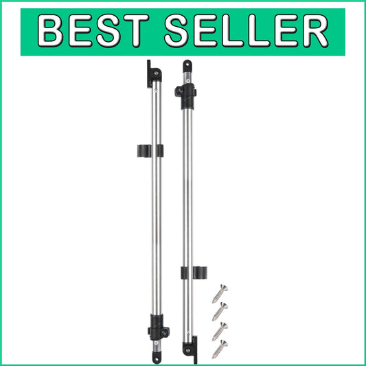 Bimini Top Support Poles - Adjustable & Universal Fit for Easy Boat Storage