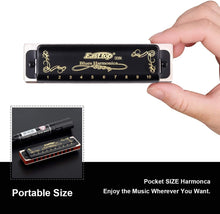 Load image into Gallery viewer, Versatile 7-Key Harmonica Set with Custom Case - Perfect for Any Skill Level