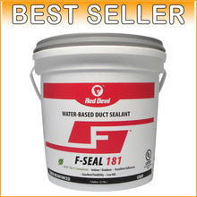 Load image into Gallery viewer, High-Performance Duct Sealant: F-Seal 181, 1 Gallon, Gray - Indoor/Outdoor Use