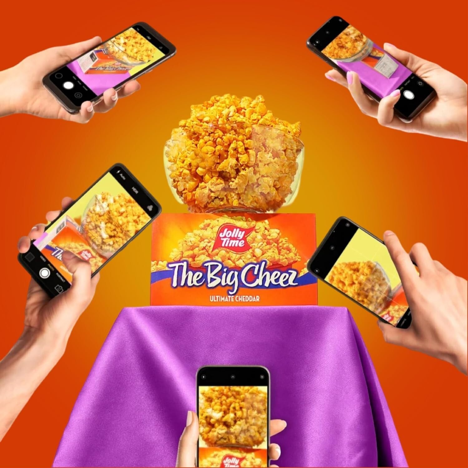 Deliciously Cheesy: The Big Cheez 36-Pack Microwave Popcorn - Fiber-Rich Snack