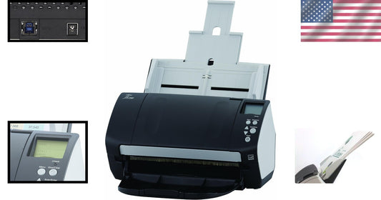 Professional PDF Document Scanner - High-Volume Duplex Scanning at 200/300 DPI