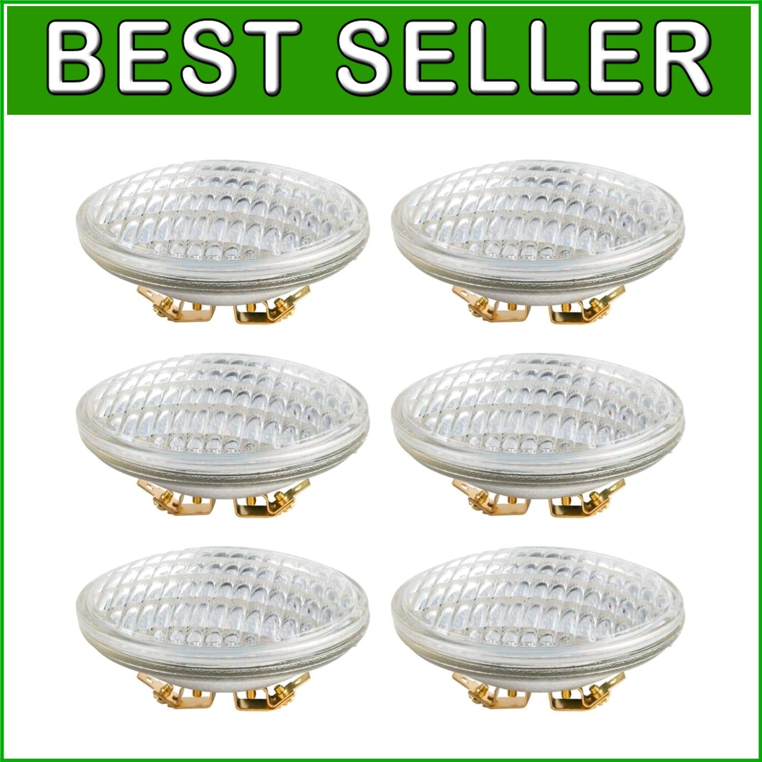 Energy Efficient 12V LED Landscape Light 6-Pack - 1280 Lumens Stunning Quality