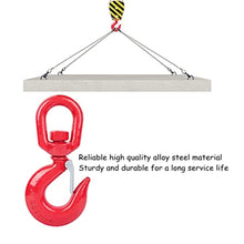 Load image into Gallery viewer, Premium 5-Ton Swivel Hook with Latch – Lightweight &amp; Durable Rigging Solution