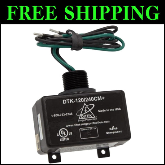 DTK-120/240CM+ Parallel Surge Protector - 4 Outlet, UL1449 Listed, NEMA 4X