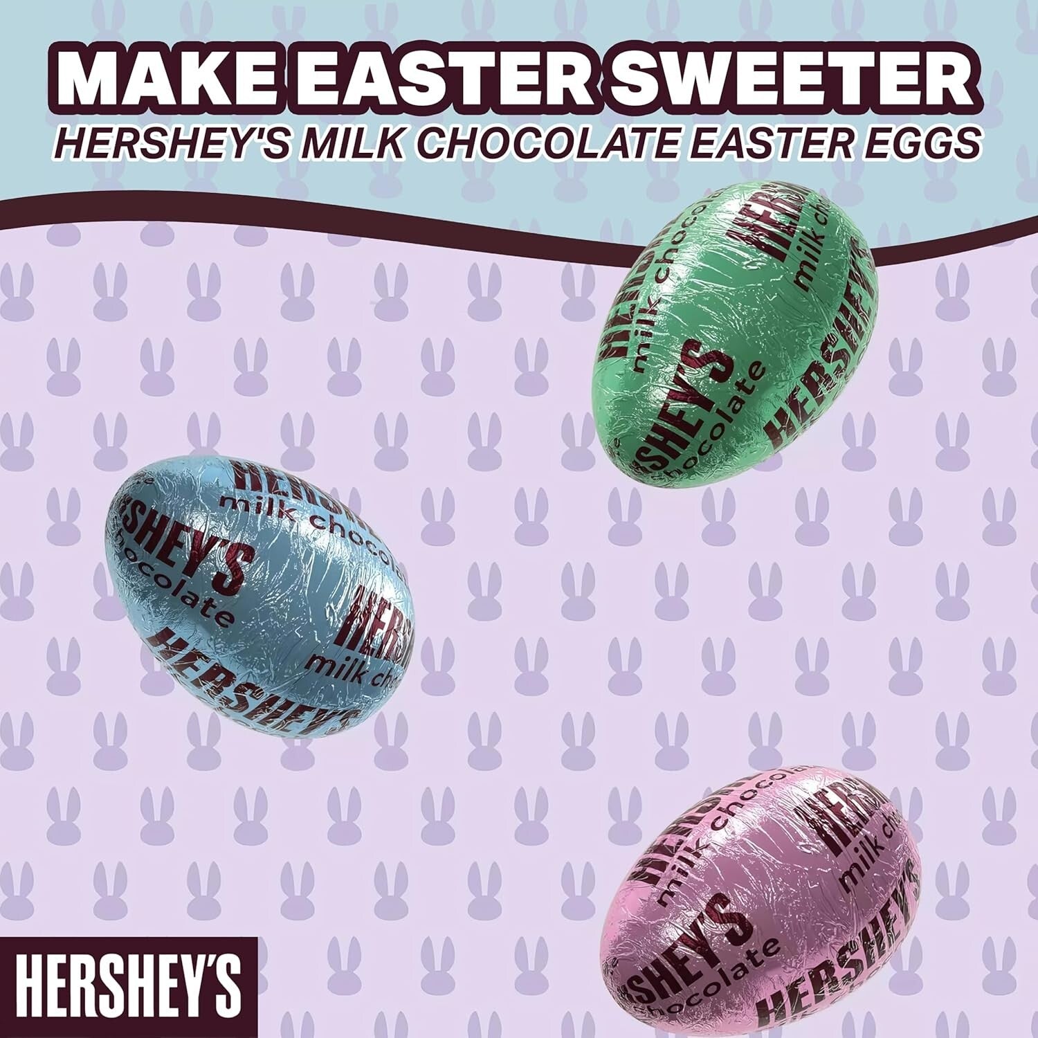 Easter Milk Chocolate Eggs in Pastel Foil - Perfect for Parties, 400 Chocolates