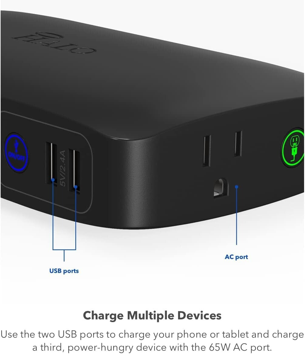 All-in-One Bolt ACDC Max 55500 mWh Portable Charger with Jump Starting Features