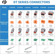 Load image into Gallery viewer, Comprehensive 372PCS DT Connector Set - Reliable Waterproof Electrical Solution