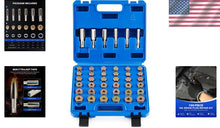 Load image into Gallery viewer, Multi-Purpose Oil Drain Plug Repair Kit - 150pc Set for Quick Thread Fixes