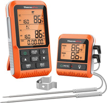 Load image into Gallery viewer, Precision Wireless Meat Thermometer with Dual Probes for Outdoor Cooking &amp; BBQ