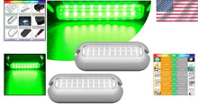 Load image into Gallery viewer, Durable 50W 27 LED Stainless Steel Boat Lights - Marine Waterproof 2PC Set