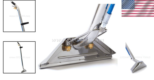 Durable 12" Low Profile Carpet Cleaning Wand for Truckmounts & Portables