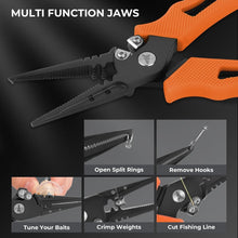 Load image into Gallery viewer, Portable Fishing Tool Set: Line Spooler, Line Gobbler &amp; 7" Pliers for Anglers