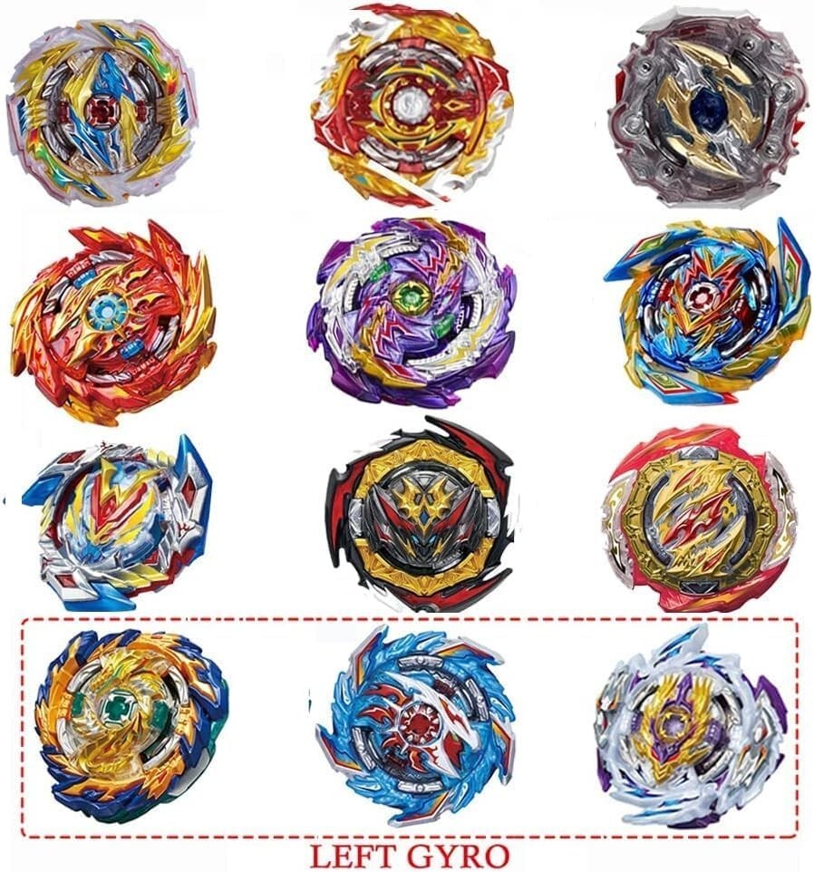 Fantasy-Themed Battle Burst Set with Spinning Tops and Launchers - Perfect Gift