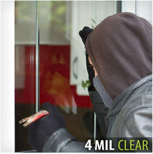 Load image into Gallery viewer, Premium 30in x 24ft Clear Window Film - Impact and UV Resistant Peel &amp; Stick