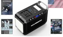 Load image into Gallery viewer, Lightweight 237Wh Mini Generator with LED Light - Perfect for Outdoor Adventures